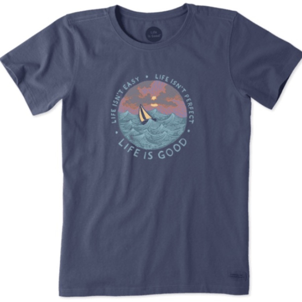 Life is Good Women’s Crusher Tee